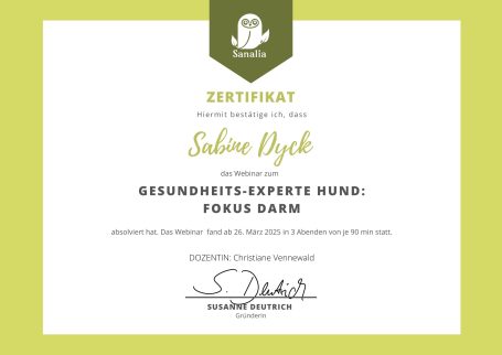 Fortbildung Darmgesundheit